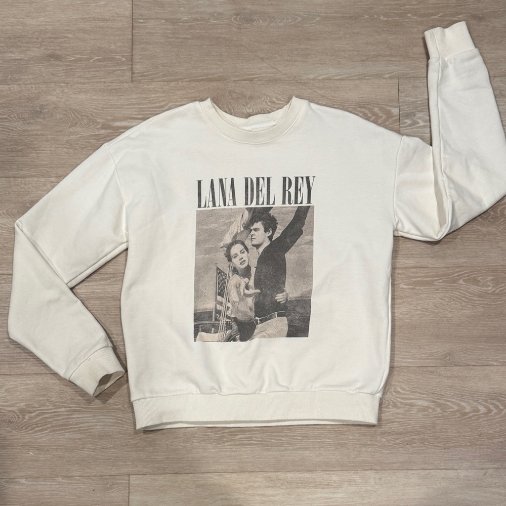 Lana Del Rey Cream Sweater